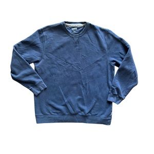 Navy IZOD Crewneck Sweatshirt